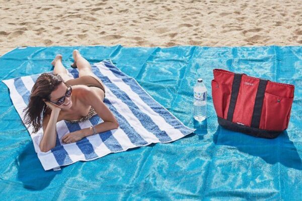 Folding Mat Beach Mat Leaky Sand Beach Mat Outdoor Travel Picnic Mat Camping Mat - Image 10