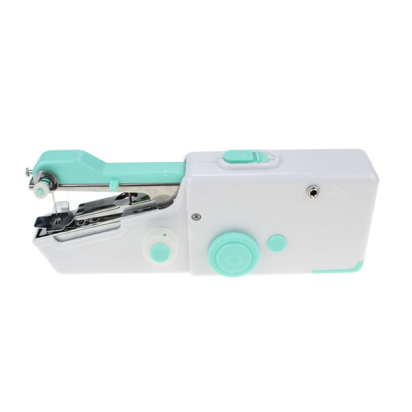 Portable Mini Hand Sewing Machine Quick Handy Sew Needlework Cordless Clothes Fabrics Household Electric Sewing Machine - Image 10