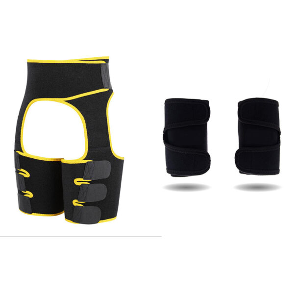 Sports Waist Belt Adjustable One-piece Girdle Leg Straps - Image 4